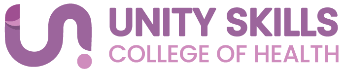 Unity Skills College of Health Logo